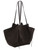 Borsa Yuzefi Mochi Large in suede marrone Ganache