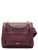 Borsa Lancel Ninon in pelle bordeaux Cassis