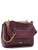 Borsa Lancel Ninon in pelle bordeaux Cassis