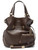 Borsa Lancel Premier Flirt M in pelle marrone Coconut 