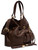Borsa Lancel Premier Flirt M in pelle marrone Coconut 