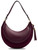 Borsa Lancel Hoboheme Medium in camoscio bordeaux