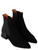 Stivaletto Chie Mihara Helix in camoscio nero