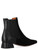 Stivaletto Chie Mihara Helix in camoscio nero