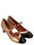 Scarpa con tacco Chie Mihara Fyasa in pelle beige