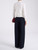 Pantaloni chino Nine in the Morning Nancy in lana blu