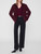 quinn blazer burgundy cashmere 3