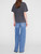 T-Shirt Anine Bing Cade Tiger in cotone nero