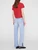 T-Shirt Anine Bing Shelley in cotone rossa