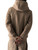 Felpa Moose Knuckles Classic Bunny in cotone color tortora