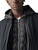 Giacca Moose Knuckles Brixton Down Trucker in nylon nero