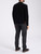 Maglione RRD Velvet Round Knit in ciniglia nera