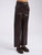 Pantalone 'S Max Mara Smmsospiro in jersey spalmato marrone