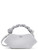 Borsa Ganni Bou Bag Mini similpelle granulata grigia