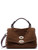 Borsa Zanellato Postina Zashmere S in camoscio marrone