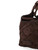 Borsa Cala Jade Misu Mini in nubuck marrone scuro