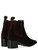 Stivaletti Copenhagen Studios con tacco in camoscio marrone
