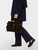Borsa Gianni Chiarini Miranda Media in camoscio moka