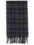 Sciarpa Barbour Tartan in lana verde oliva