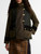 Giacca cerata Barbour Hazelwood in cotone verde 