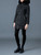 Piumino lungo Mackage Calla-BX in nylon nero con pelliccia 