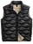 Gilet Blauer Danny uomo in nylon nero e beige