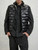 Gilet Blauer Danny uomo in nylon nero e beige