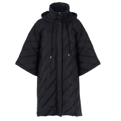 コート PINKO Woman Coat Black 103697A225 Z99 Pinko - Cambogia single-breasted wool coat black - The Corner