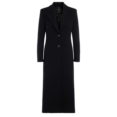 Long coat Pinko black | H-Brands