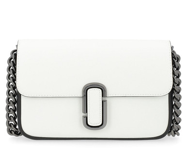 Shoulder bag Marc Jacobs The J Marc in black and white