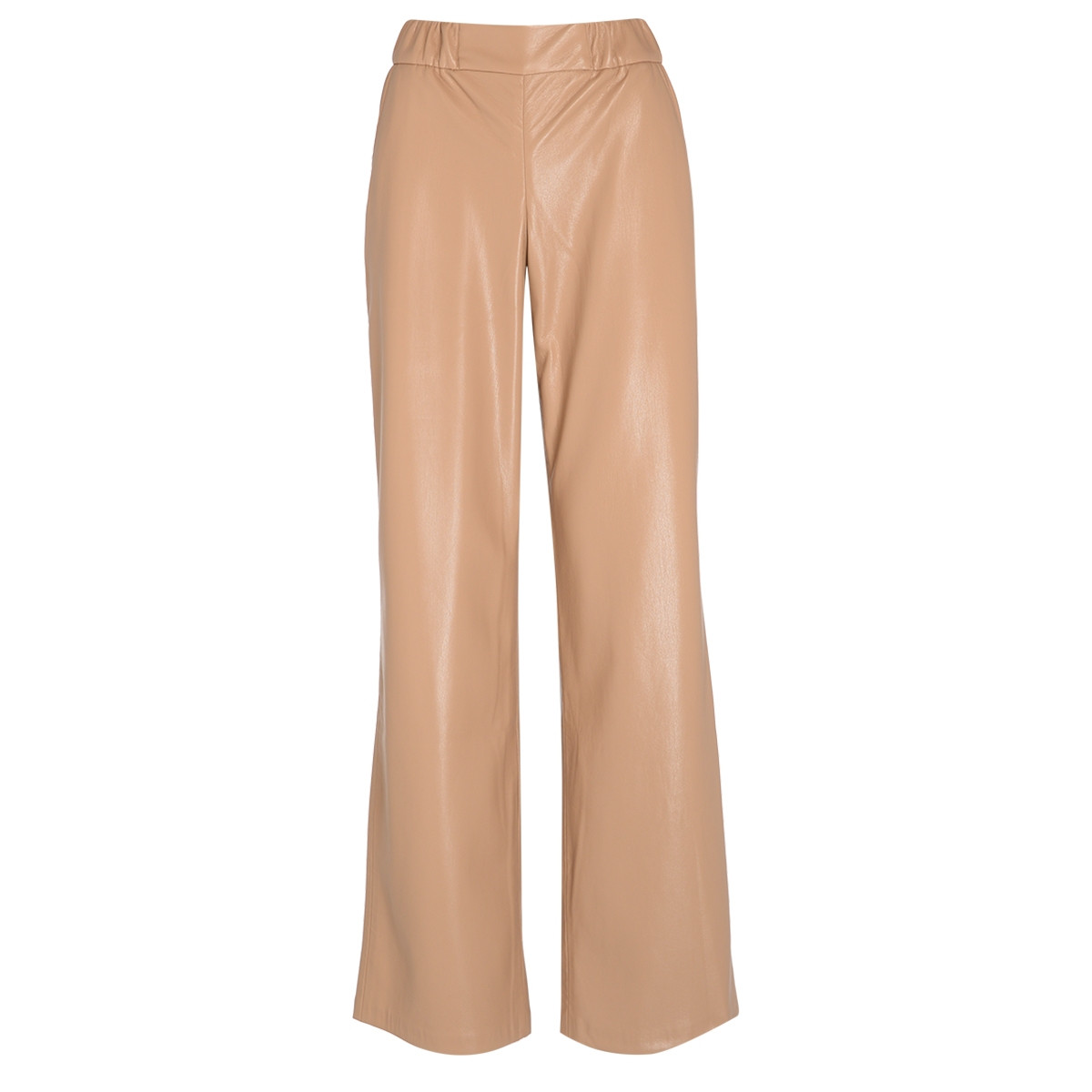 anine bing pantalone anine bing koa beige, xs, marrone, female