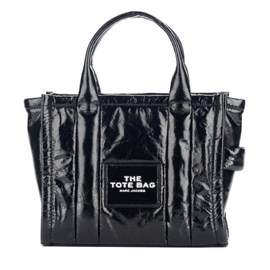 Crossbody bag Marc Jacobs The Small Tote Bag in glossy black