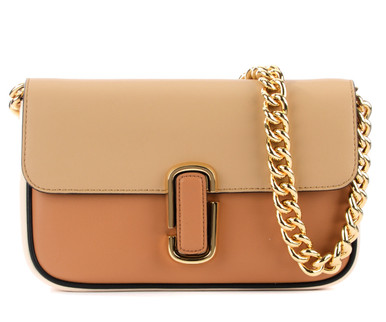 Shoulder bag The Marc Jacobs The J Marc brown leather | H-Brands