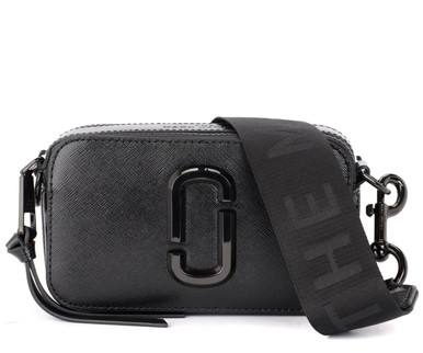 MARC JACOBS Snapshot DTM Black - W19xH11xD6cm, Adjustable Strap , From JP  MN02