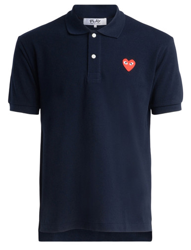 PLAY COMME DES GARÇONS NAVY POLO P1T006-NAVY__58376.1718359562.