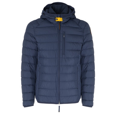 Down jacket with hood Parajumpers Last Minute blue | H-Brands
