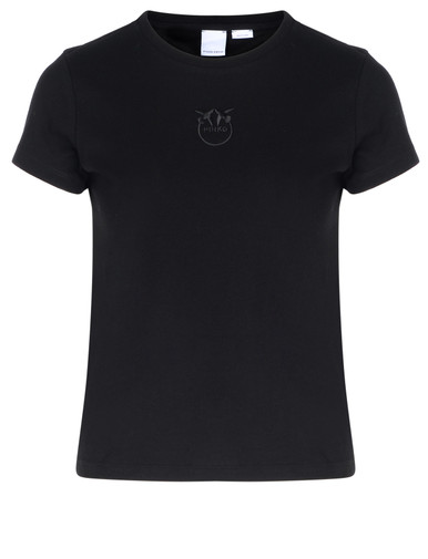 ★TREEMINGBIRD★ One-Shoulder Sleeve T-shirts One-Shoulder Sleeve T-shirts [ Black ] - TREEMINGBIRD
