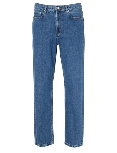 Jeans A.P.C. Martin indigo blue color