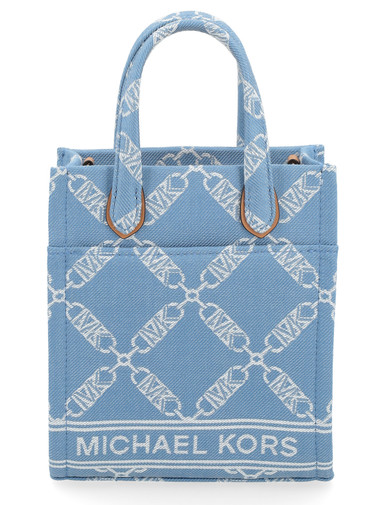 トートバッグ Michael Kors MICHAEL KORS Gigi denim tote bag 32R4G3GC4U DEN Denim jacquard tote bag Michael Kors
