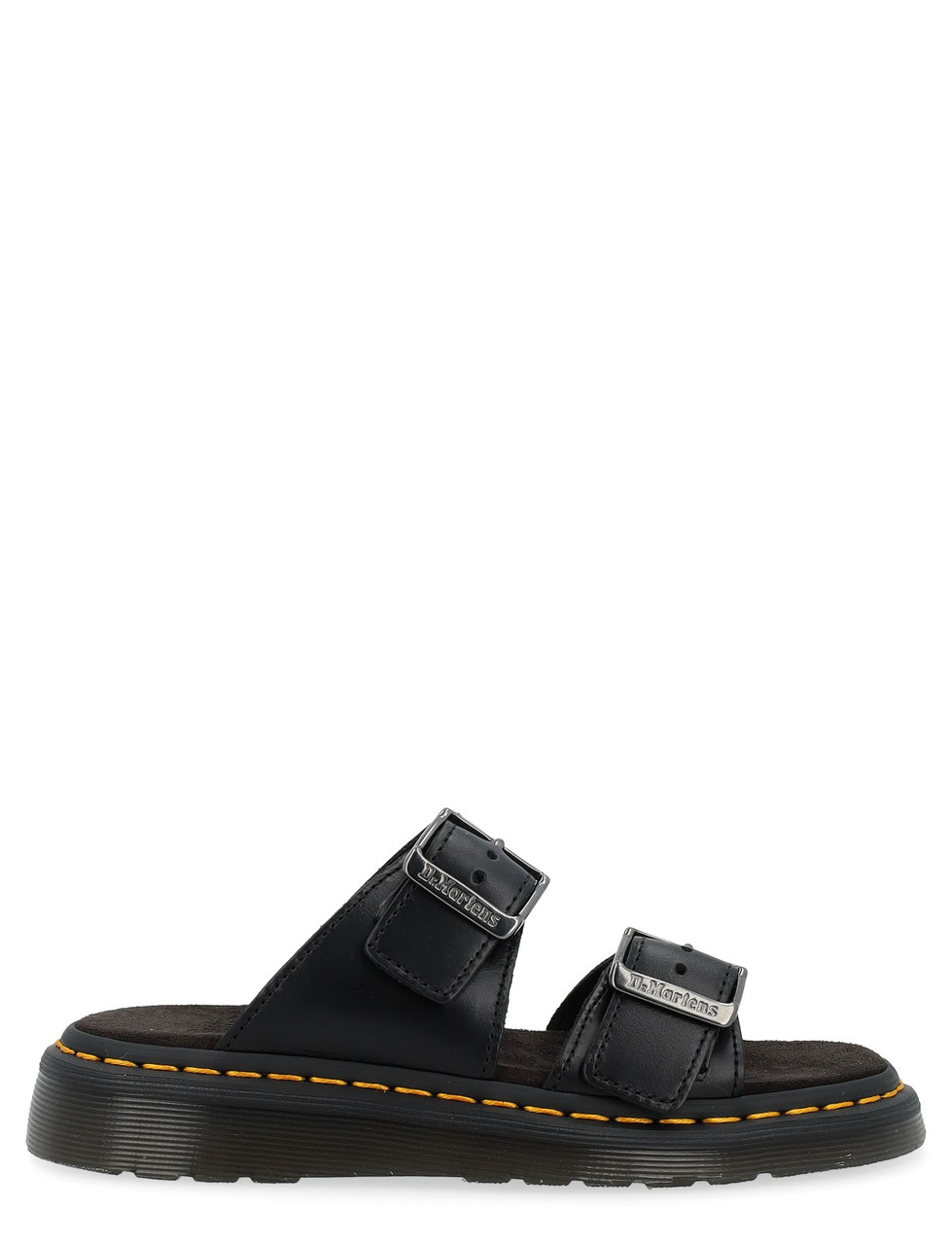 dr. martens sandalo dr. martens josef in pelle nero, 44, nero, unisex