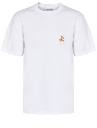 T-Shirt Maison Kitsuné Speedy Fox white