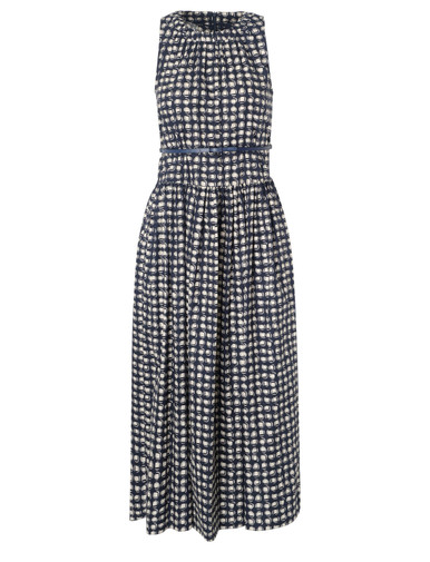 大人気【MAXMARA】Abito in popeline stampato MAX MARA WEEKEND Abito in popeline stampato ANZIO - Gemma
