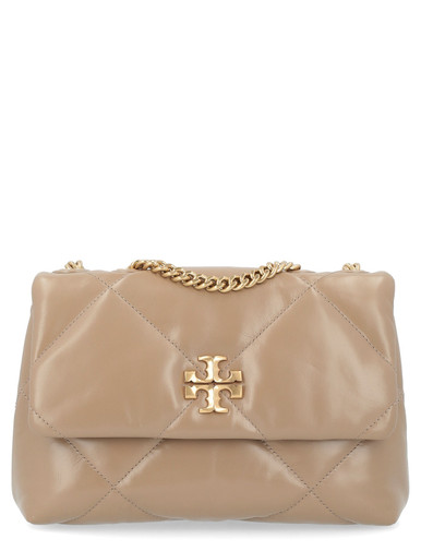 ショルダーバッグ・ポシェット TORY BURCH Women Shoulder Bags 154706 250 Beige Bag Tory Burch Kira small in beige nappa leather