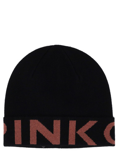 Cap Pinko in black wool