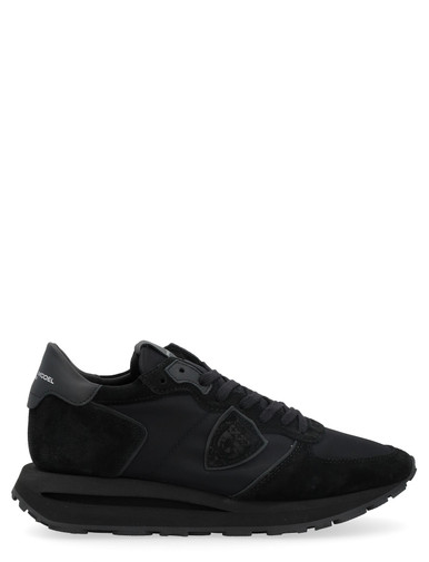 Philippe Model Tropez Haute sneaker in black suede