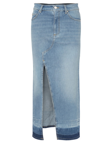 スカート PINKO SS25 IL CAIRO GONNA DENIM EASY (104628 A2EAPJE) Skirt Pinko in light blue denim | H-Brands