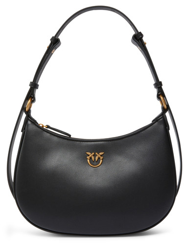【SOFT SEOUL】 HALF MOON LEATHER MINI BAG [BLACK] SOFT SEOUL EN