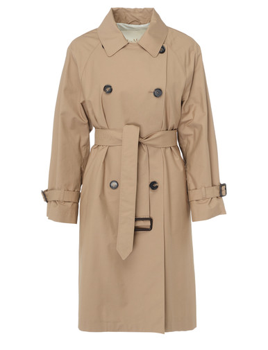 MAX MARA｜COATS (CTRENCH (19021094 004 / 19021094600 004 Max Mara The Cube CTrench trench coat in camel twill | H-Brands