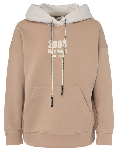 S Max Mara Sweatshirt in Camel Jersey | H-Brands