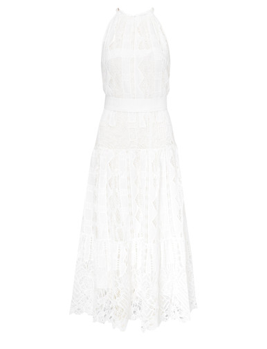 ワンピース PINKO SS25 'La Cura' dress (104857A2G9 Z05) Pinko cotton dress in white | H-Brands